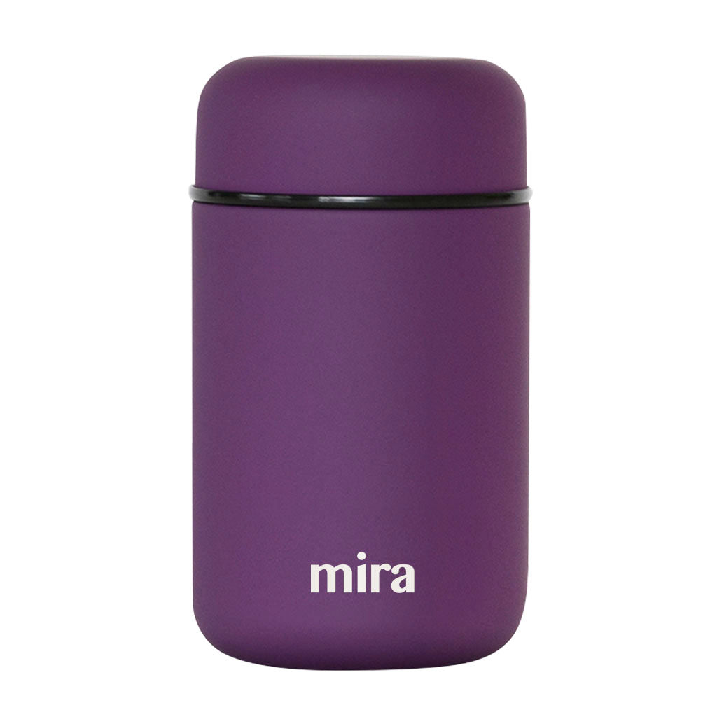 MIRA Insulated Food Jar Thermos for Hot Food & Soup, Compact Stainless  Steel Vacuum Lunch Container for Meals To Go - 13.5 oz, Pearl Blue