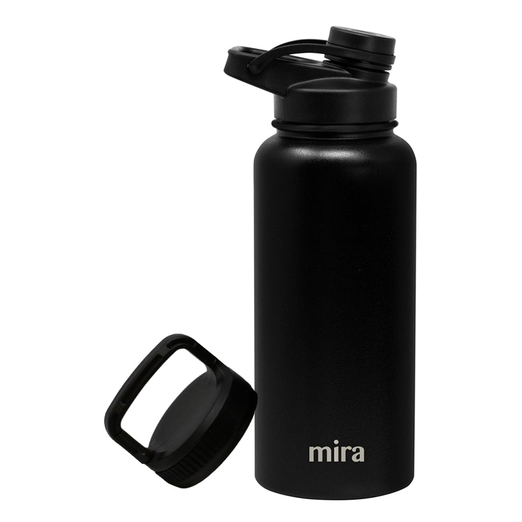 32 oz Sierra with 2 Caps - Spout Lid & Handle Lid