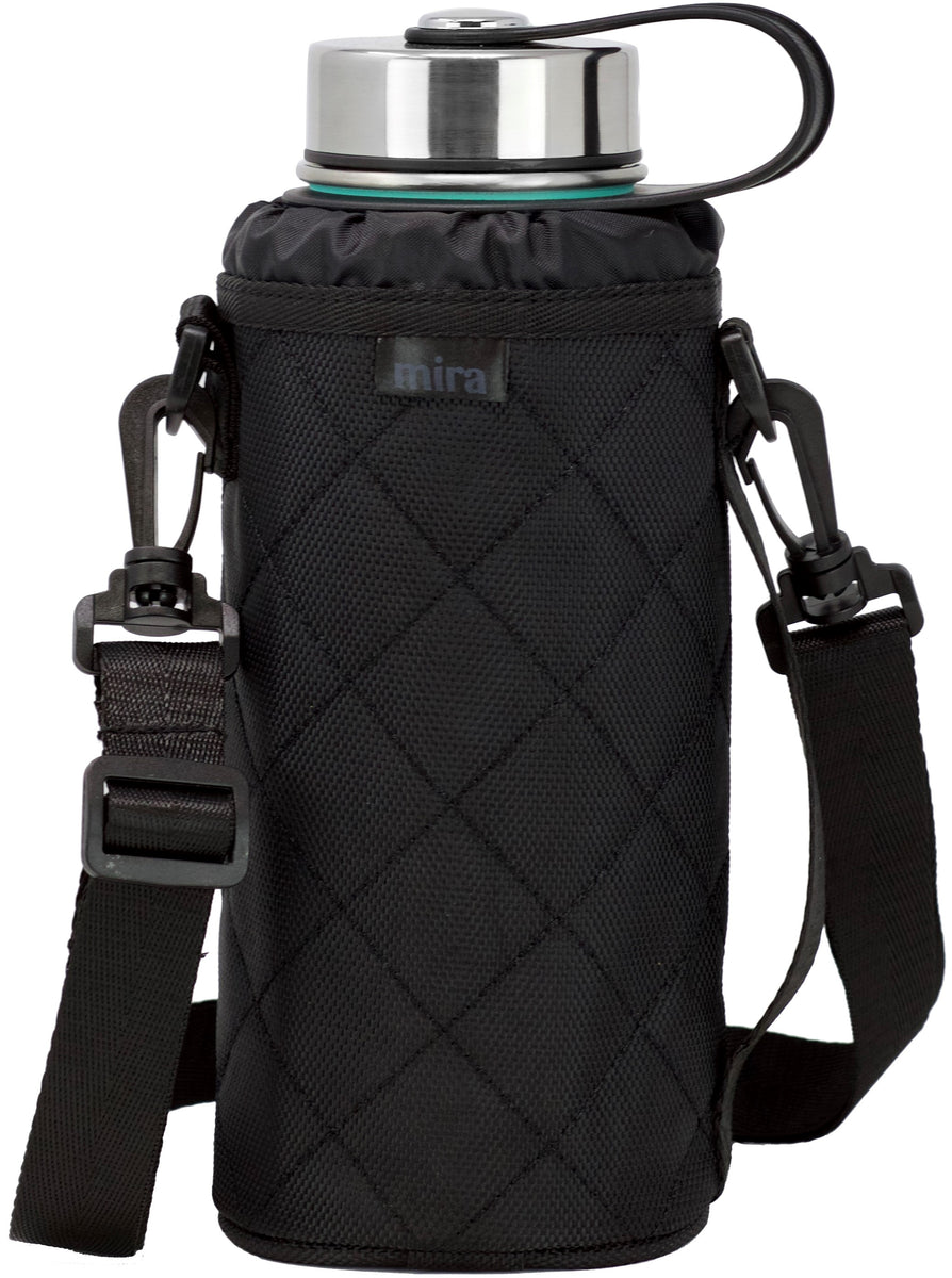 32 Oz Wide Mouth | Nylon Water Bottle Carrier Bag | Mirabrands.com ...