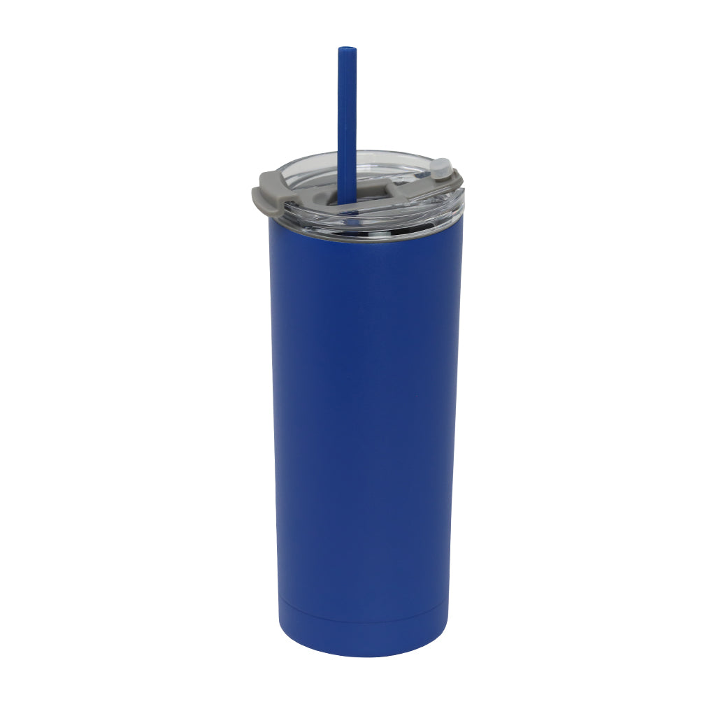Heat Resistant Glass Tumbler With Dome Lid And Straw - - Perfect