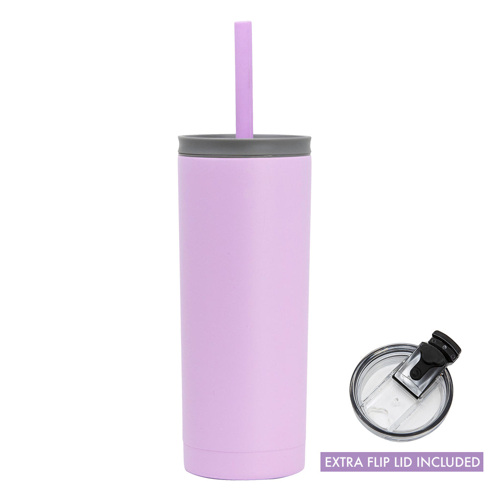 Voyager Kid's 18 oz Tumbler with Handle and Straw Lid - Alpine