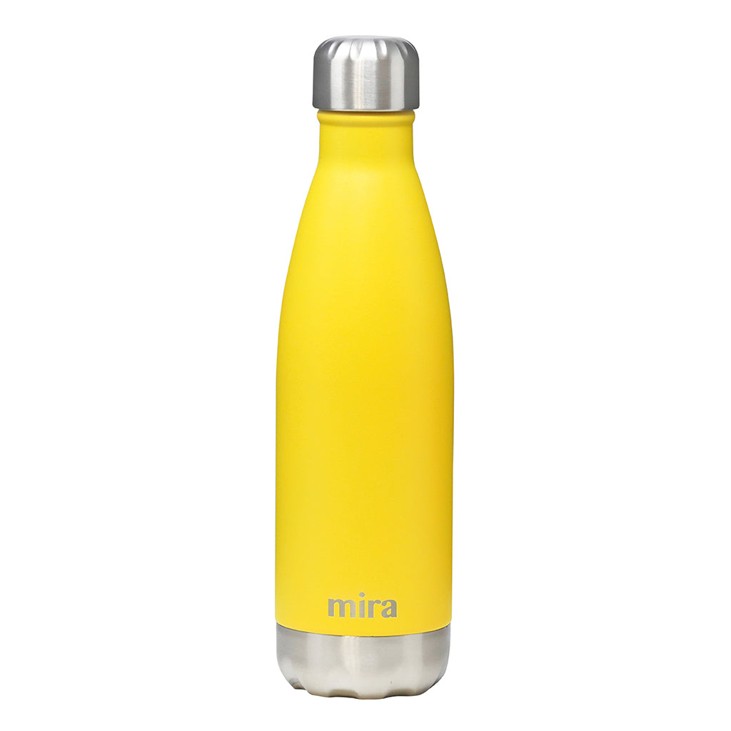 White 17oz Insulated Travel Water Bottle