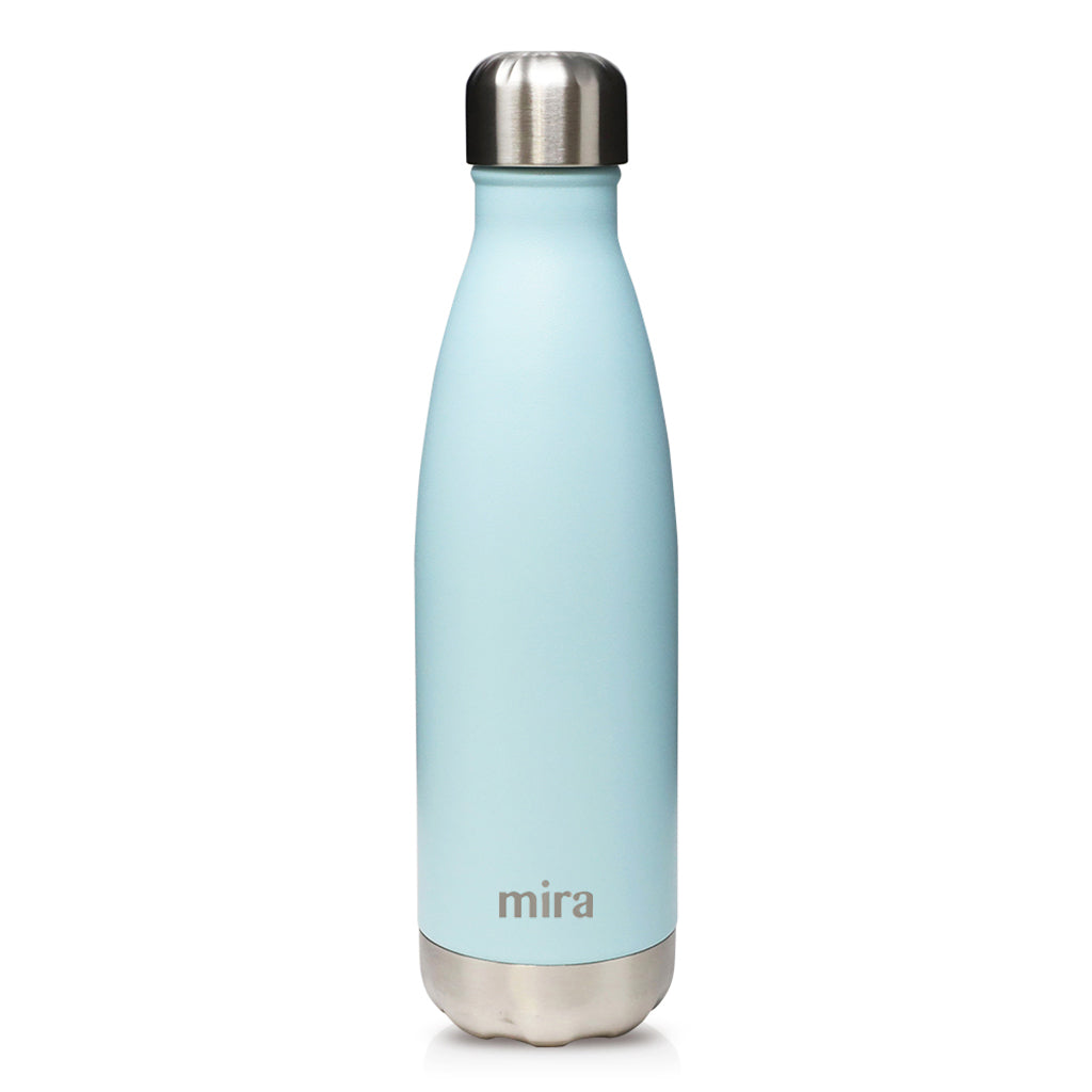 MIRA 2 Pack 17 Oz Cola Shaped Insulated Stainless Steel Water