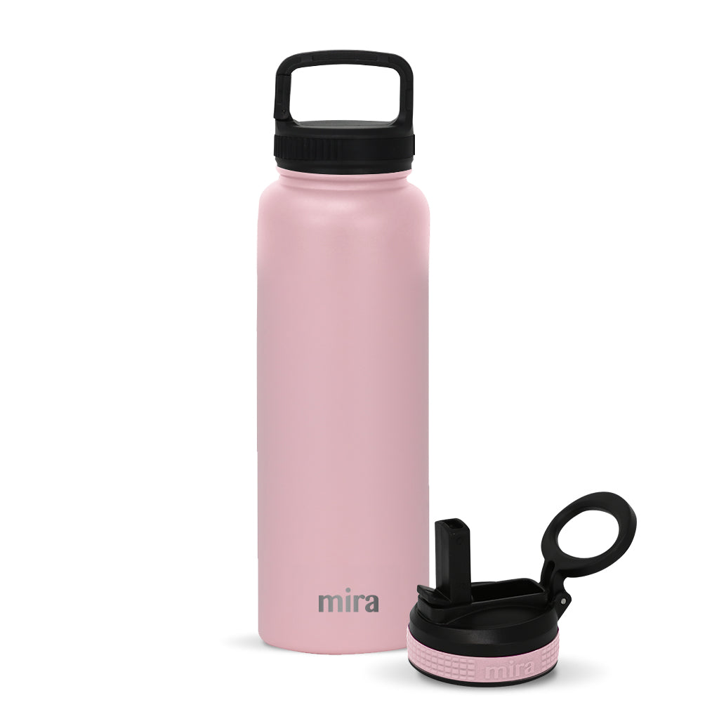 Simple Modern 20oz Ascent Water Bottle With Straw Lid - Stainless